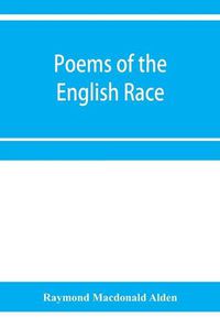 Cover image for Poems of the English race