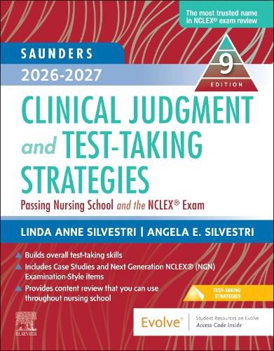 Cover image for Saunders 2026-2027 Clinical Judgment and Test-Taking Strategies