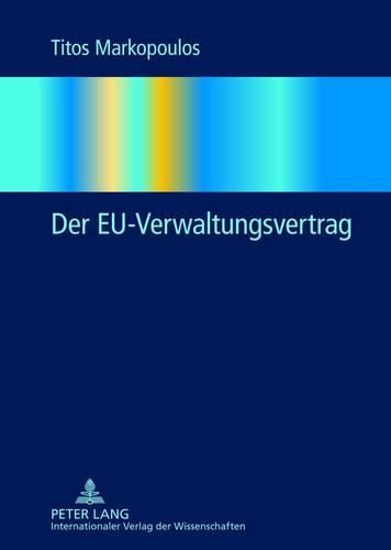 Cover image for Der Eu-Verwaltungsvertrag