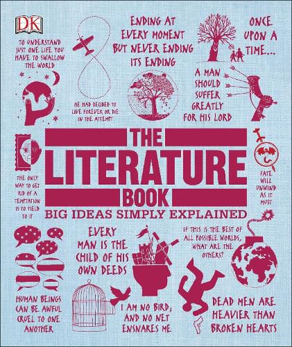 Cover image for The Literature Book: Big Ideas Simply Explained