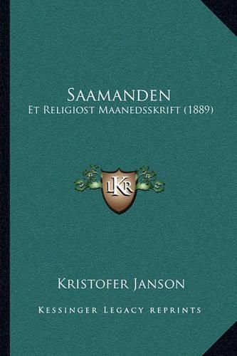 Saamanden: Et Religiost Maanedsskrift (1889)