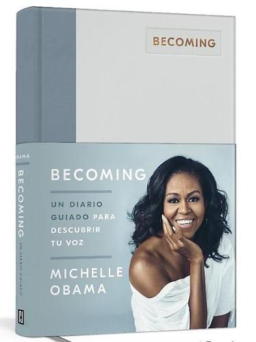 Cover image for Becoming. Un diario guiado / Becoming: A Guided Journal for Discovering Your Voice