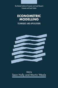 Cover image for Econometric Modelling: Techniques and Applications