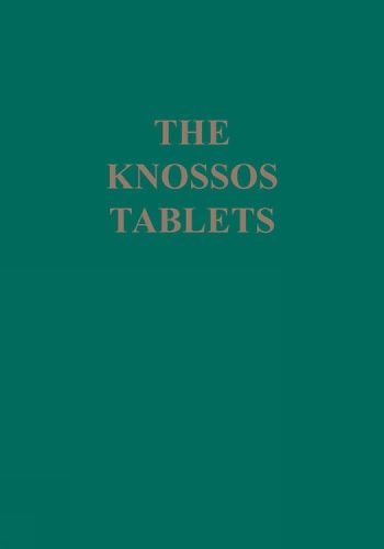 Cover image for The Knossos Tablets
