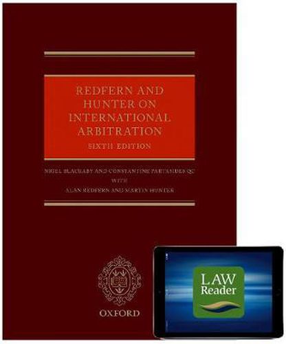 Cover image for Redfern and Hunter on International Arbitration (hardback + digital pack)