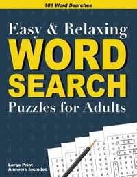 Cover image for Easy and Relaxing Word Search Puzzles for Adults