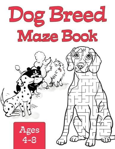 Cover image for Dog Breed Maze Book