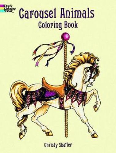 Cover image for Carousel Animals Coloring Book