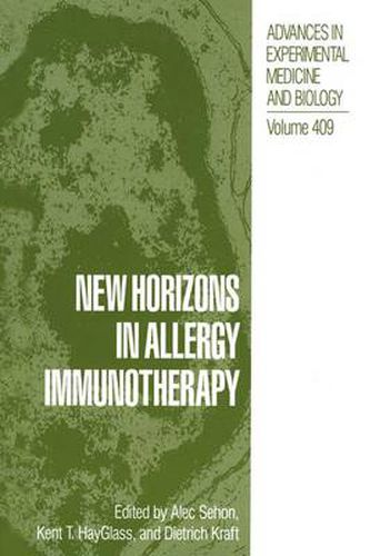 Cover image for New Horizons in Allergy Immunotherapy