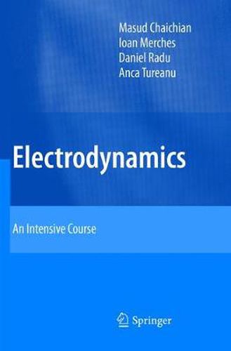 Cover image for Electrodynamics: An Intensive Course