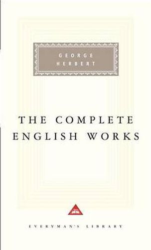 Cover image for The Complete English Works of George Herbert: Introduction by Ann Pasternak Slater