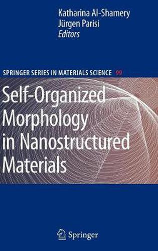 Cover image for Self-Organized Morphology in Nanostructured Materials