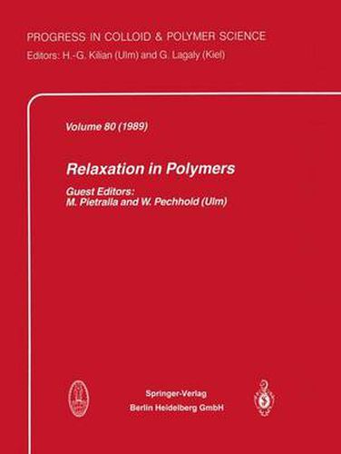 Cover image for Relaxation in Polymers