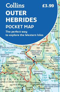 Cover image for Outer Hebrides Pocket Map: The Perfect Way to Explore the Western Isles