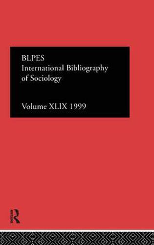 IBSS: Sociology: 1999 Vol.49