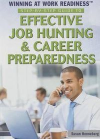 Cover image for Step-By-Step Guide to Effective Job Hunting & Career Preparedness