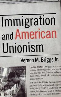 Cover image for Immigration and American Unionism