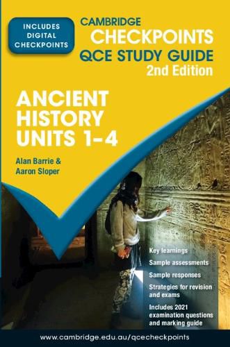 Cover image for Cambridge Checkpoints QCE Ancient History Units 1-4