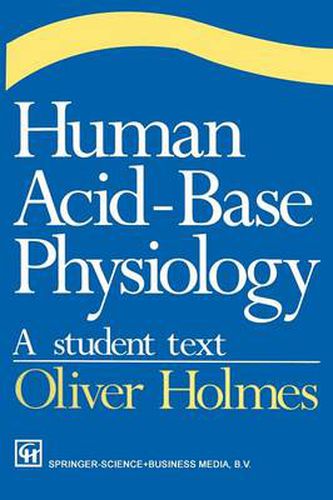 Cover image for Human Acid-Base Physiology: A student text