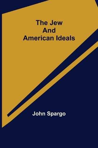 Cover image for The Jew and American Ideals