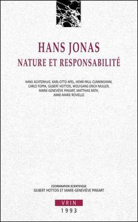 Cover image for Hans Jonas: Nature Et Responsabilite