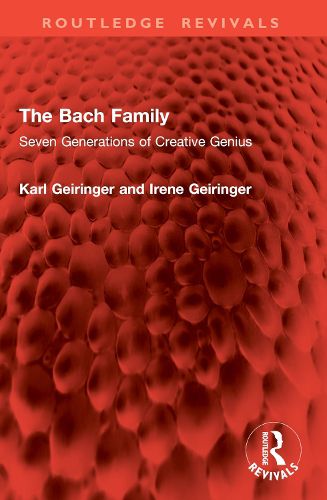Cover image for The Bach Family