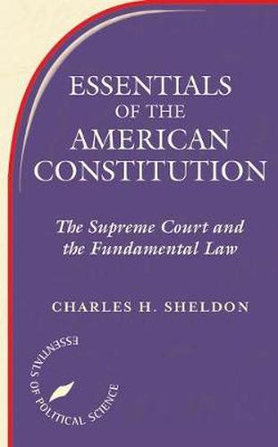 Cover image for Essentials Of The American Constitution