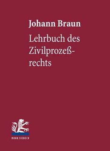 Cover image for Lehrbuch des Zivilprozessrechts: Erkenntnisverfahren