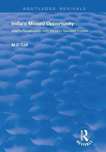 Cover image for India's Missed Opportunity: India's relationship with the Non Resident Indians