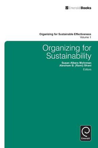 Cover image for Organizing for Sustainability