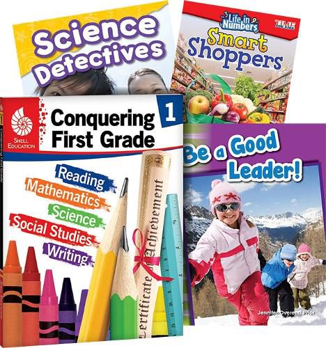 Cover image for Conquering First Grade, 4-Book Set