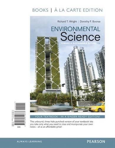 Environmental Science: Toward a Sustainable Future