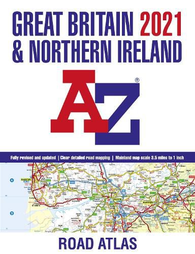 Great Britain A-Z Road Atlas 2021 (A3 Paperback)