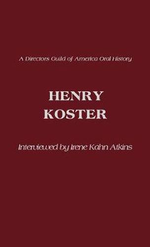 Cover image for Henry Koster