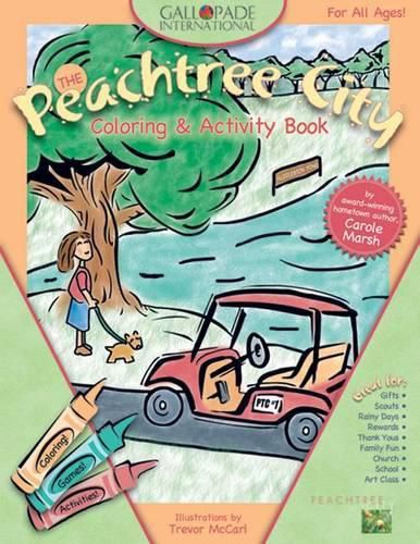 Cover image for Peachtree City Coloring Book!