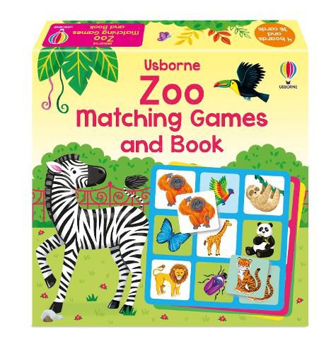 Cover image for Zoo Matching Games and Book