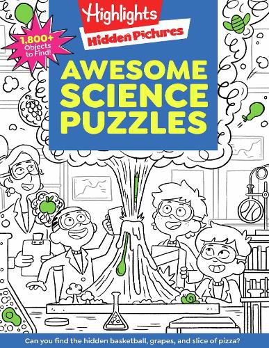 Cover image for Awesome Science Puzzles