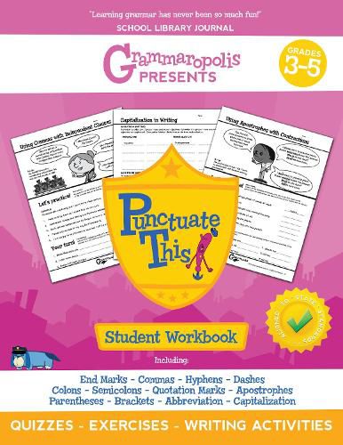 Cover image for The Punctuation Workbook, Grades 3-5