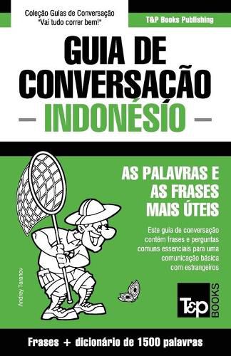 Cover image for Guia de Conversacao Portugues-Indonesio e dicionario conciso 1500 palavras
