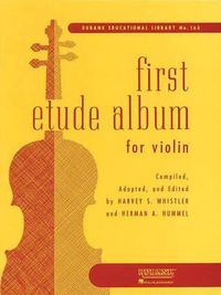 Cover image for First Etude Album for Violin