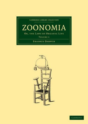 Cover image for Zoonomia 2 Volume Paperback Set: Or, the Laws of Organic Life