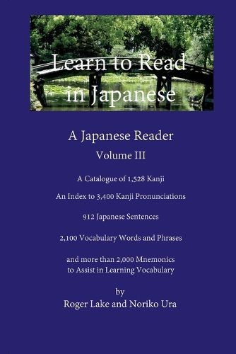 Cover image for Learn to Read in Japanese, Volume III
