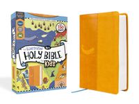 Cover image for NIrV, The Illustrated Holy Bible for Kids, Leathersoft, Yellow, Full Color, Comfort Print
