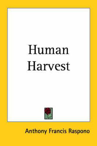 Cover image for Human Harvest