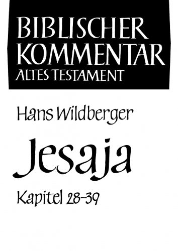 Jesaja (Kapitel 28-39): Studienausgabe