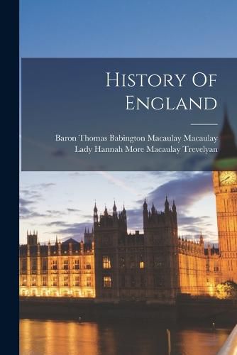 Cover image for History Of England