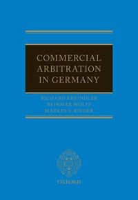 Cover image for Commercial Arbitration in Germany