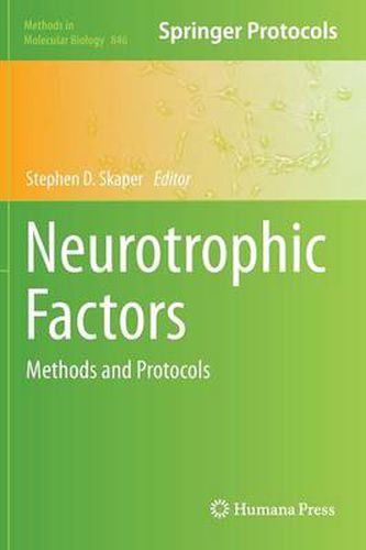 Cover image for Neurotrophic Factors: Methods and Protocols