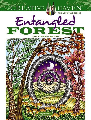 Cover image for Creative Haven Entangled Forest Coloring Book