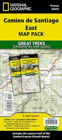 Cover image for Camino de Santiago East Map Map Pack Bundle